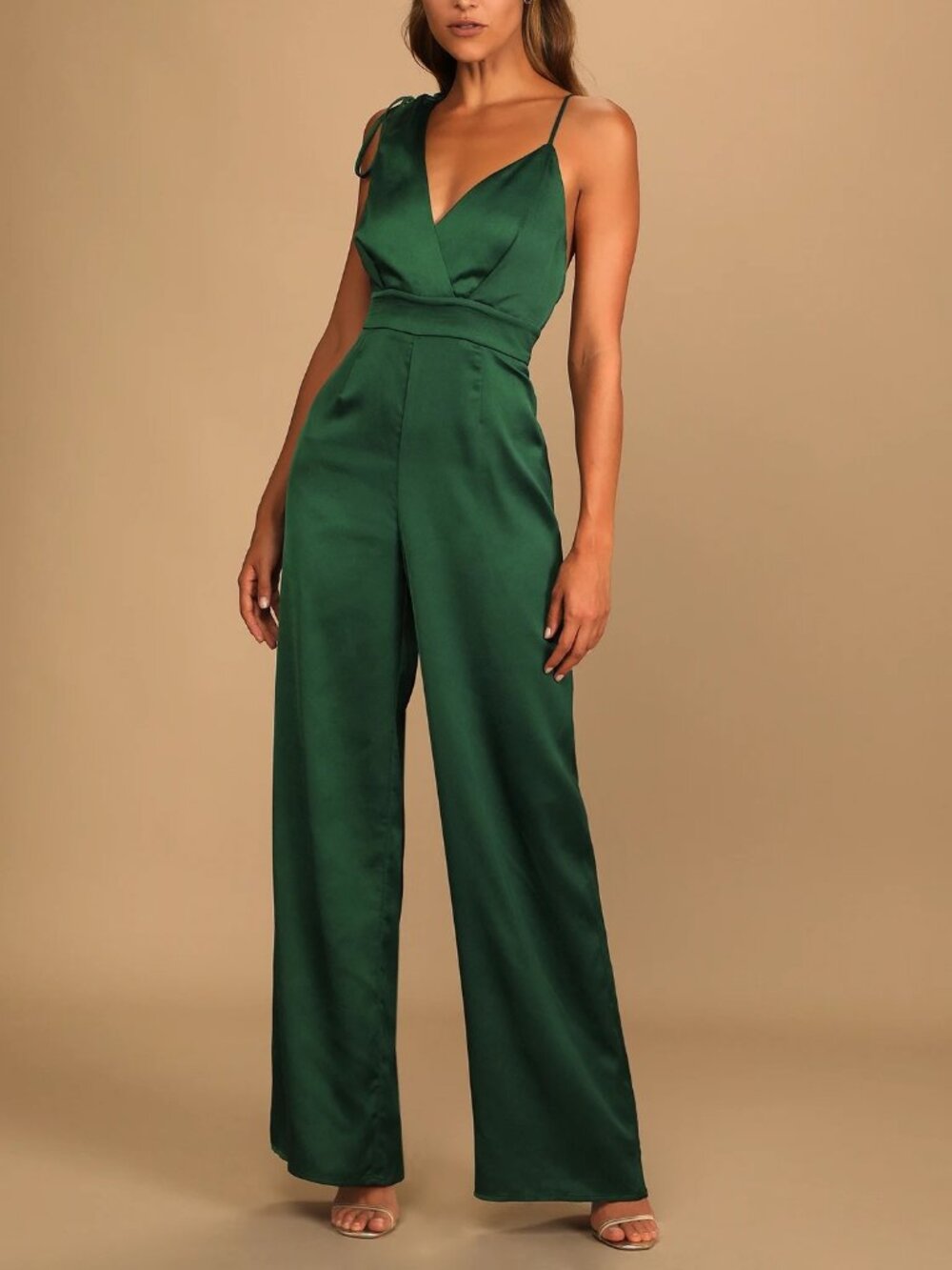 Lulu's Green Jumpsuit